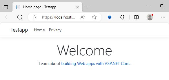 ASP.NET Core Web API Create Application