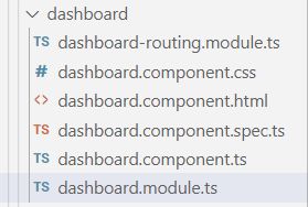 Dashboard component