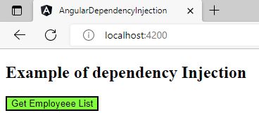 angular dependency injection Type