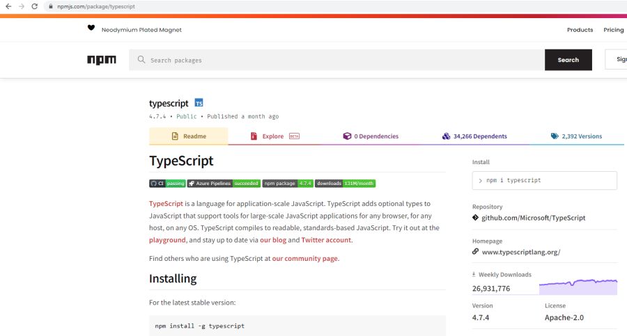TypeScript_Install