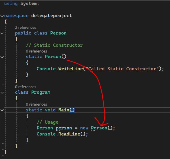 Static Constructor in C#