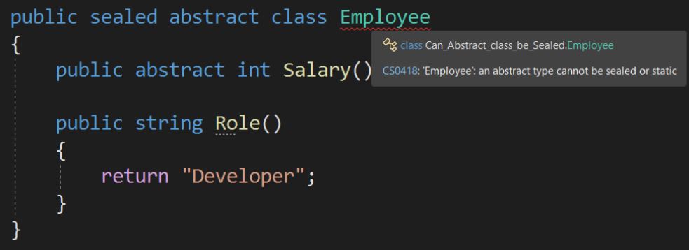 Interface and Abstract Class Questions in C#