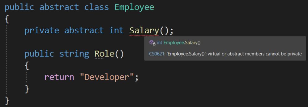 Interface and Abstract Class Questions in C#