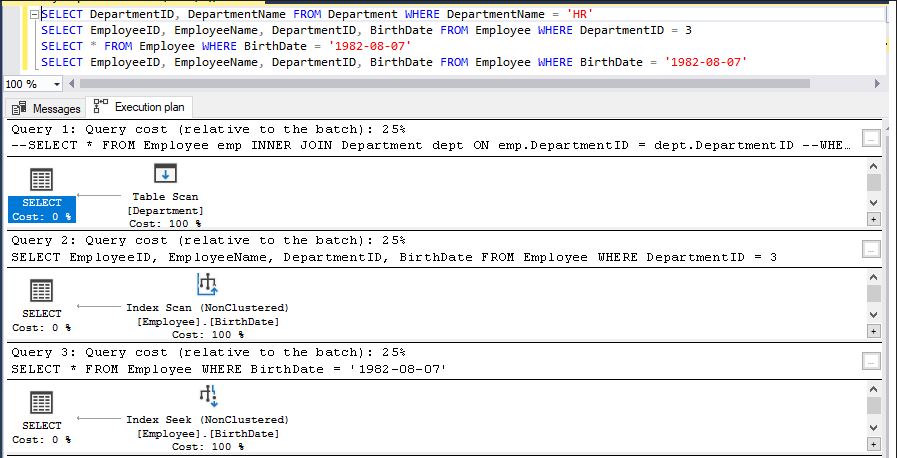 SQL Query Optimization