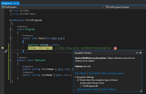 Difference Between ToString and Convert.ToString Method in C#