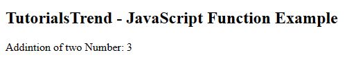 javascript Function