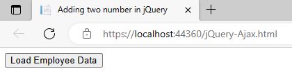 jquery and Ajax with Json data Example