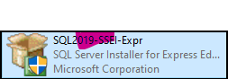 Install Sql Server